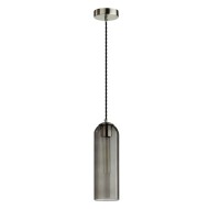 Подвес 4805/1 PENDANT ODL21 291 никель/дымчатый  E27 1*60W VOSTI