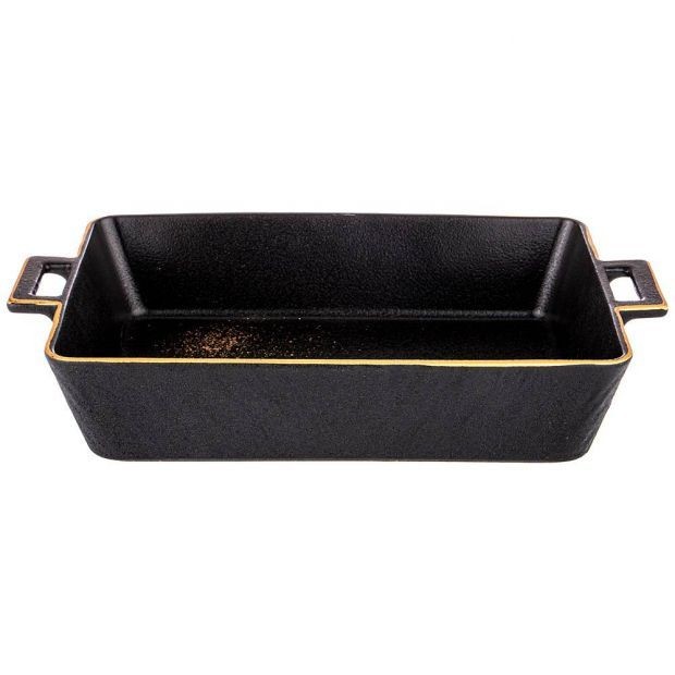 42-377, БЛЮДО ДЛЯ ЗАПЕКАНИЯ BRONCO "MIDNIGHT GOLD" 30СМ