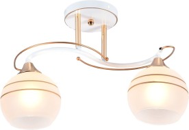 Люстра SVK MDL10409/2 Белый+Французское золото E27*60W 410*140*260