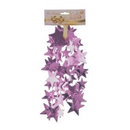 Украшение новогоднее "Бусы Звёзды", 1,8м 722828