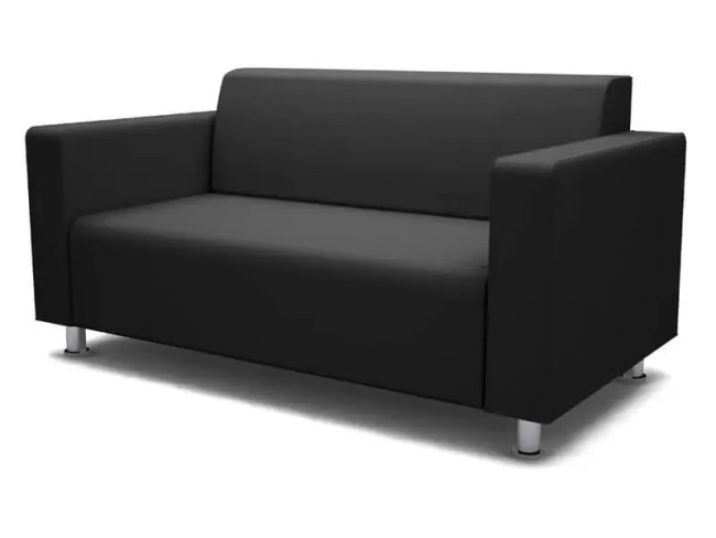 Диван "Блэк" офисный (Остин Блэк) НФ-00004956