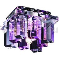 Светильник точечный CARAMEL 369369 NT09 312 хром/прозр.розовый G9