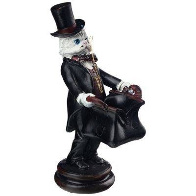 ПОДСВЕЧНИК "АНГЛИЙСКАЯ КОЛЛЕКЦИЯ" КОТ" 15,5*10,5*28,5 СМ 774-114