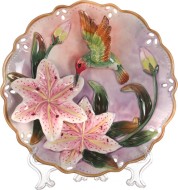 ТАРЕЛКА НАСТЕННАЯ ДЕКОРАТИВНАЯ ДИАМЕТР=20 СМ 59-383