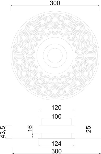 Светильник настенный A2644AP-1GO