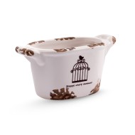 Горшочек для цветов 4,5х10 см (бел.) 1603 68257