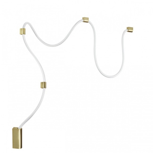 Настенно-потолочный св-к накладной 4397/30CL HIGHTECH ODL23 134 ант.бронза/металл/канат IP20 LED 30W