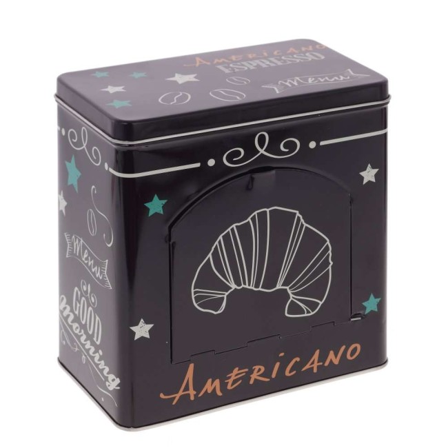 Банка для сыпучих продуктов СОЛЮКС 756024 2500 мл, L16 W9,5 H17,5 см