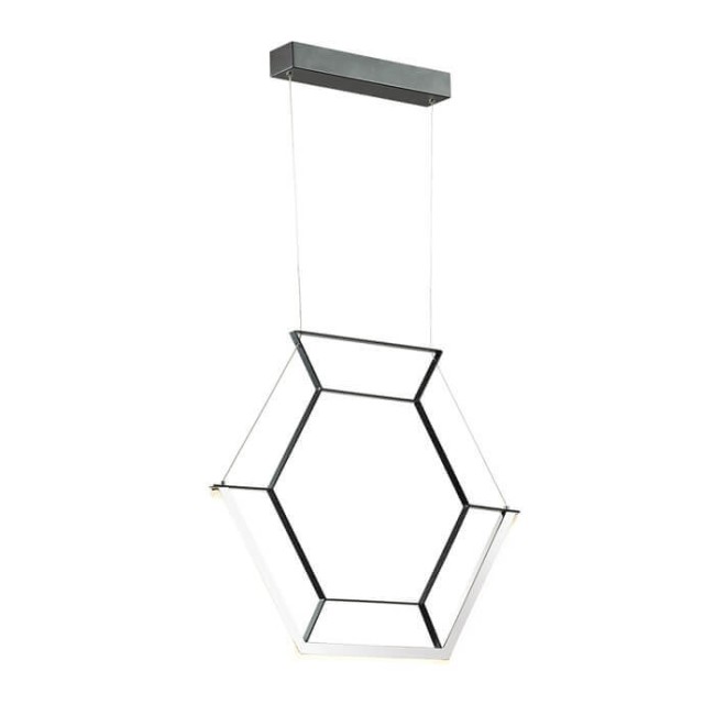 Подвес 4099/16L ODL19 011 черный/хром 16W TREZOR