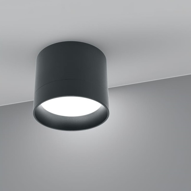 Светильник потолочный HL353 12W 220V GX53 черный 41283