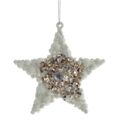 Украшение новогоднее "Звезда", L10 W1 H10 см 779707