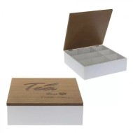 Шкатулка для чайных пакетов, 25*25*8см 608489