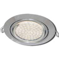 Точечный светильник поворотный GX53-FT9073 хром FC5390ECB