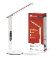 Светильник настольный светодиодный ССО 18Б 12Вт 3000-6500К 600Лм с беспр зарядкой белый