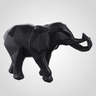 Фигурка Слона Декор черного цвета 00777 26*15