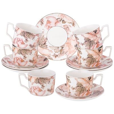 ЧАЙНЫЙ НАБОР "SENTIMENT" НА 6 ПЕР. 12 ПР. 230 МЛ 275-1277