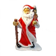 Дед мороз посохом  НФ297 Н-34см