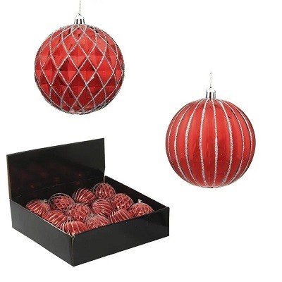 Украшение новогоднее Шар "Золотой наряд", 10см 744597