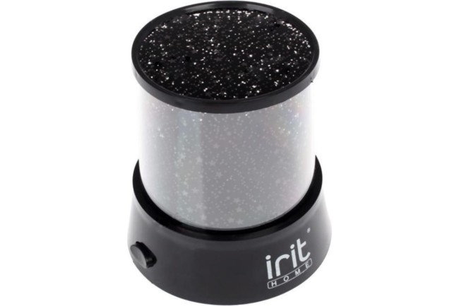 Ночник-проектор "Звездное небо" IRM-400, 4LED, пластик, 11*12см, 220V