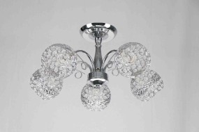 Люстра СС 344C/5 CR+CR