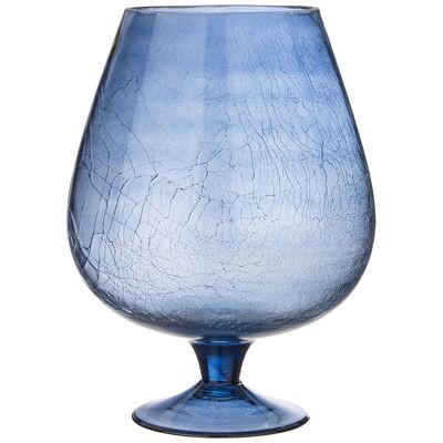 ВАЗА НА НОЖКЕ "CRACLE BLUE" 5Л 380-650