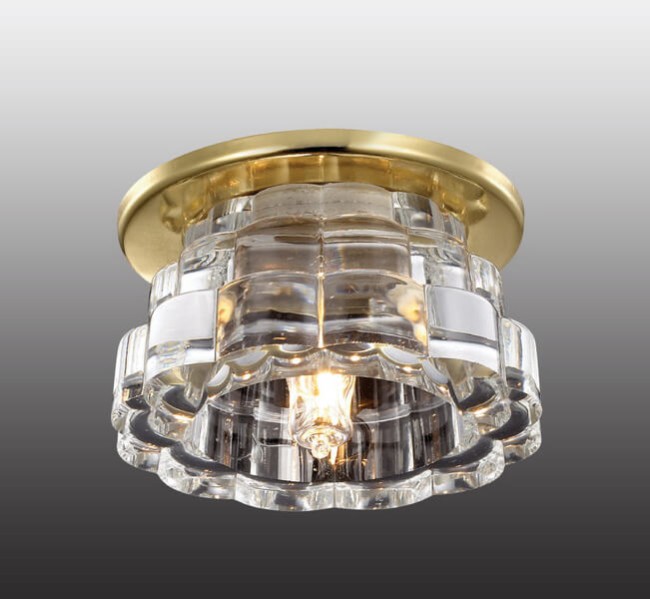 Светильник точечный ENIGMA 369926 NT14 494 золото G9