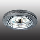 Встраиваемый светильник STONE 369282 SPOT NT09 136 хром/черный камень