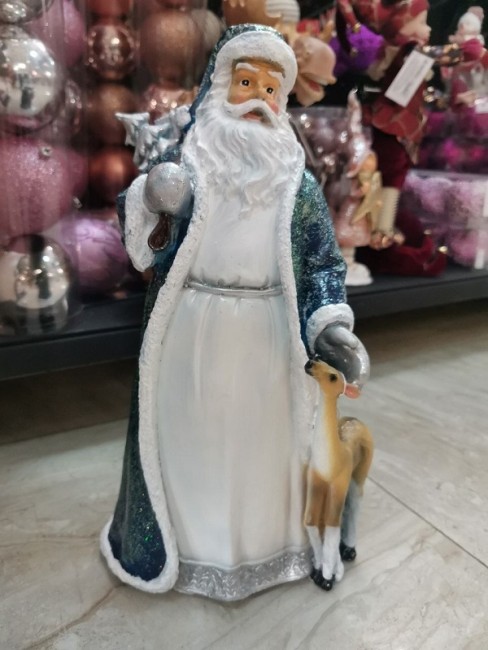 Дед Мороз с олененком ФП399 Н-40см
