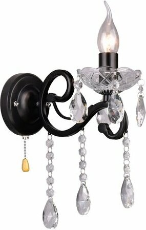 Бра "Бриз" РС20910 BK/1W