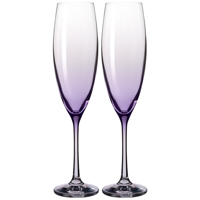 НАБОР БОКАЛОВ ДЛЯ ШАМПАНСКОГО АРТИ-М 674-815 ИЗ 2ШТ "SOPHIA VIOLET" 230