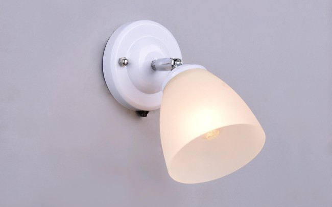 Бра "Лютня" РС20657 WT+CR/1W