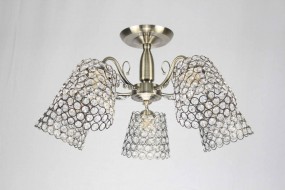 Люстра СФЕРА СВЕТА 455E/5 AB+AB