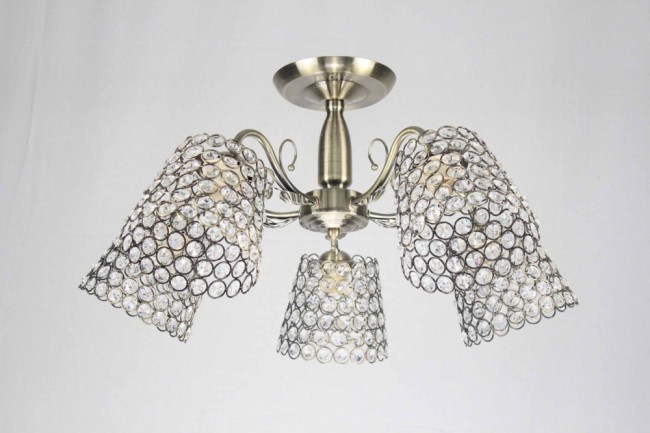 Люстра СФЕРА СВЕТА 455E/5 AB+AB