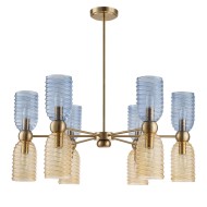 Люстрa потолочная 6511/12C MODERNI LN23 115 латунь E14 12*40W 220V MONROE