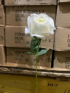 Роза из силикона 1545-1/2 арт.1242