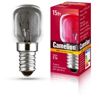 Лампа накаливания CAMELION 15/PT/CL/E14 для духовок