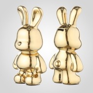 Рэббит копилка gold 29см 01564