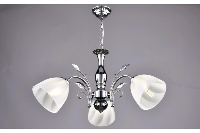 Люстра "Пуансеттия" РС21205 CR/3P