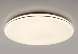 Люстра светодиодная VEGA 60W R-STEP/DIM-480x65-CHROME/WHITE-220-IP20