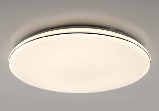 Люстра светодиодная VEGA 60W R-STEP/DIM-480x65-CHROME/WHITE-220-IP20