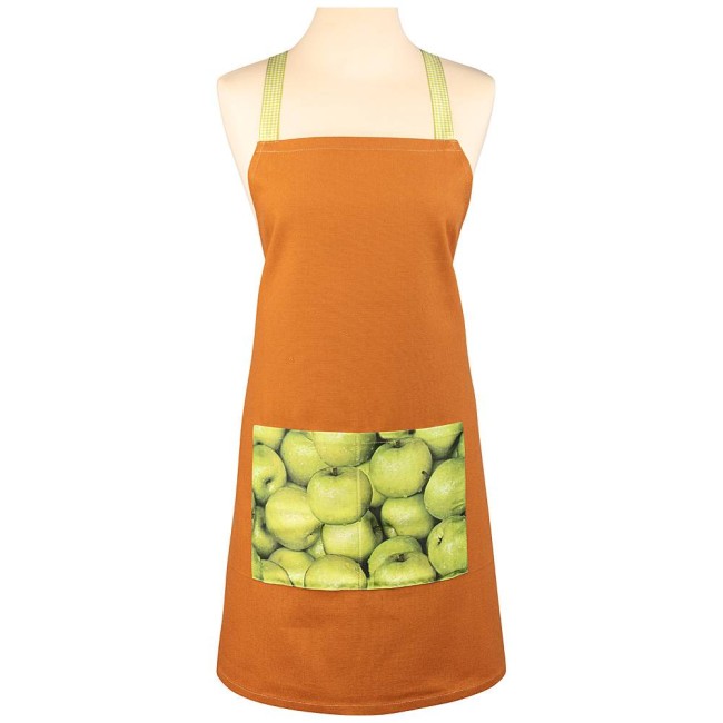 ФАРТУК "ФРУКТОВЫЙ ШЕЙК" 850-605-39 ОХРА, 100% ХЛОПОК