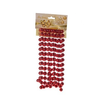 Украшение новогоднее "Бусы", d-1см, 270см 722782