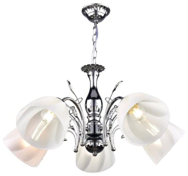 Люстра "Пуансеттия" РС21205 CR/5P