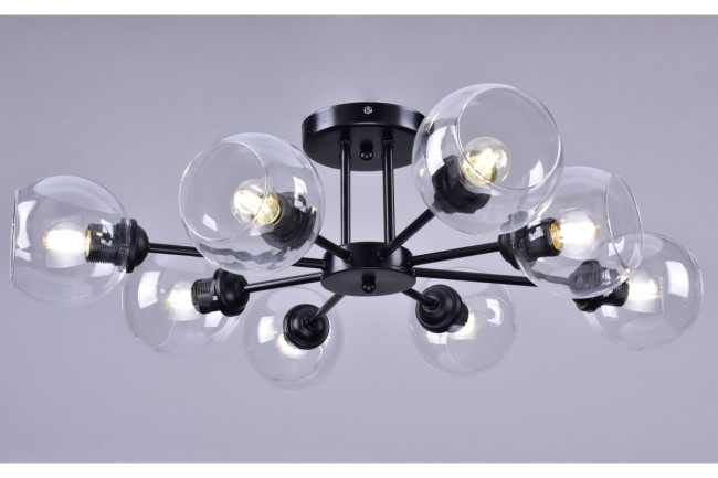 Светильник РС21821 BK/8C