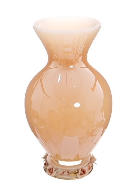 Ваза White Cristal Honey, высота 38 см, диаметр 22 см 61858