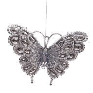 Украшение новогоднее "Бабочка", L11,5 W2 H9 см 808028