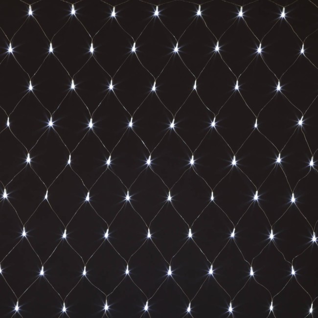 Новогодняя гирлянда 300-001 белый 1,5*1,5м IP20