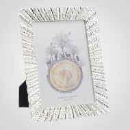 Рамка для фото 5*7 см металлическая фоторамка 00146