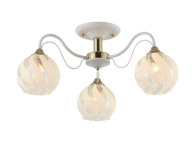 Люстра 74310/3 WHITE+GOLD