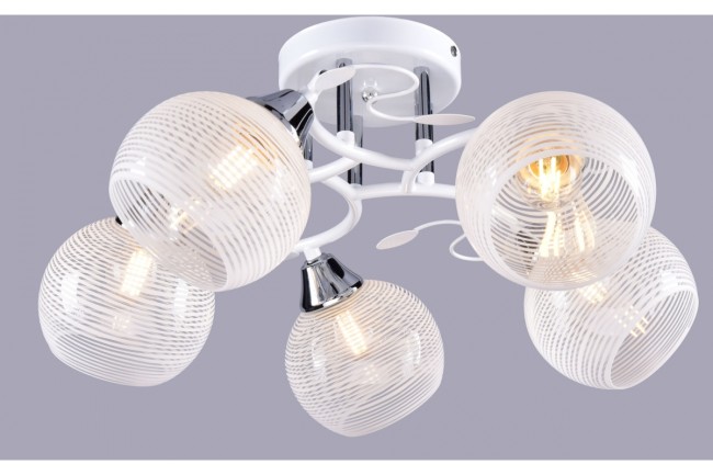 Светильник "Биссектриса" РС22148 WT+CR/5C